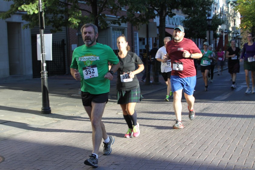 Before the crowds thinned...