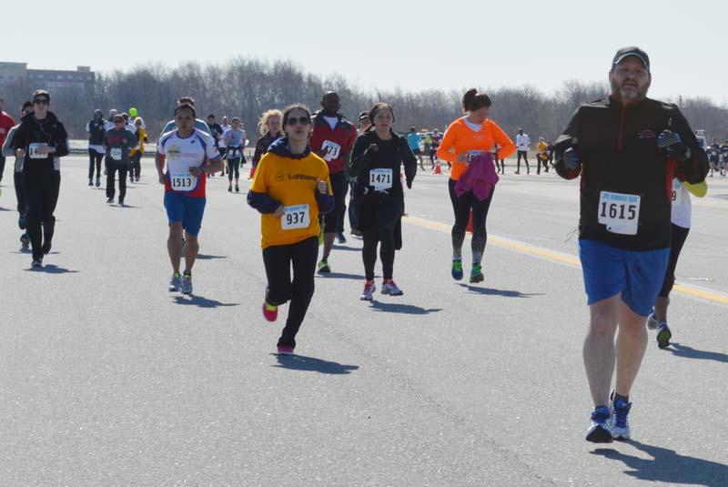 Random people as we approach the finish line...