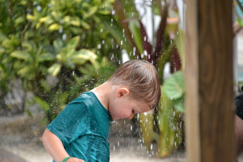 And welcome to Florida, where the humidity is wretched and it rains every day.